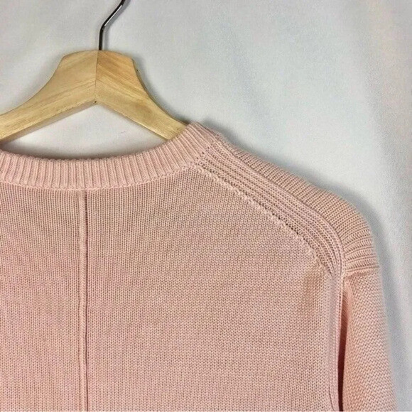 Lululemon Cashlu Boxy Crewneck Sweater Pink Mist 4 - Picture 4 of 5